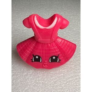Shopkins Pink Dress Figure McDonalds Happy Meal Toy Moose Toys Mini Collectible
